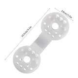 50PCS Shade Cloth Clips Shade Fabric Clamps Accessories Grommets For Net Mesh Cover Sunblock Fabric In Garden Backyard