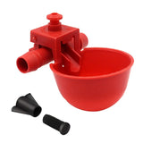 50Pcs Chicken Bird Coop Water Drinking Cups Feed Automatic Poultry Chicken Fowl Drinker Chicken equipment wholesale New