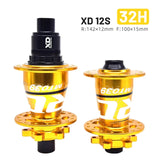 ARC Noisy 32 Holes with Bearing Bicycle Hub 110mm 148mm Axle HG XD MS Cube for 10 11 12 Speed Bike Parts