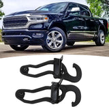 68196982AA Steel High Strength Black Powder Coating Front Tow Hooks Kit with Bezel Bracket for Vehicles