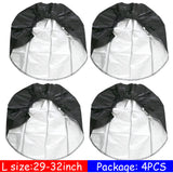 4PCS Wheels Case Protector Bags Car Heavy Duty RV Wheel Tire Covers Exterior Accessories For Truck Trailer Camper Motorhome