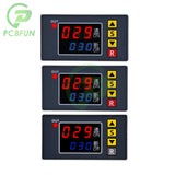 Delay AC 110V 220V Programmable Cycle Timer Switch ON-Off Control LED Digital Display Time Relay Module