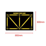 Footstep Soccer Anti Skid Footwork Dribble Training Kid Football Mat
