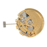 Accuracy Automatic Watch Gold /White Date Day Wheel Wristwatch Replacement for Seiko NH36 Movement
