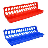 50cm Flip-Top Poultry Ground Feeder Chicken Poultry Feeder Trough Chicken farming tool Pheasant feeding bucket Quality Chick