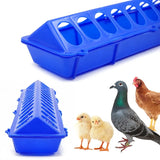50cm Flip-Top Poultry Ground Feeder Chicken Poultry Feeder Trough Chicken farming tool Pheasant feeding bucket Quality Chick