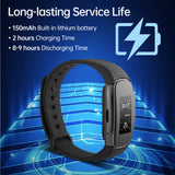 0.96inch 16GB Watch Voice Activated Recorder Playback MP3 Music Player 72hrs Recording Files Device for Lectures