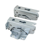 1Pair Fridge freezer door Hinges for Siemens Bosch Built-in refrigerator flat hinges