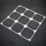 20 Wall Grid Latex Molding Accessories Plastic 9 Hole Balloon Fence For Birthday Wedding Decoration