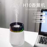 Portable Small Humidifier with Colorful Atmosphere Light Essential Oil Diffuser for Car Home Office Room