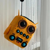 Compact Cute Mini Bluetooth Speaker Desktop Decoration Support TF Card FM Radio TWS Portable Wireless BT Music Player Soundbox
