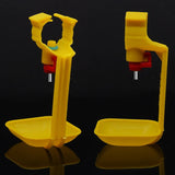 50pcs Automatic Chicken Duck Water Nipple Drinker Cups Poultry Water Nipple Drip Cup Sets Feeder Drinker for 25mm Pipe