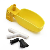 50pcs Parrot Quail Water Drinker Bowl Bird Drinking Cups Chicken Quail Pigeon Bird Suspension Drinking Fountain