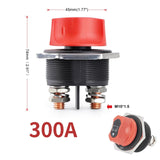DaierTek 50A 100A 200A 300A 12V Car Battery Disconnect Cut Off Isolator Switch For RV Motorcycle Truck