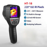 HT-18 Plus Camera for Water Pipe Leak PCB Test 256*192 Handheld Thermal Imaging Cameras Hti