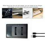 EN-EL19 LCD USB Dual Battery Charger For Nikon S3100 S3600 S3700 S4100 S4150 S4200 S4400 S5300 Digital Camera