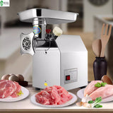 YCD-12 Heavy Duty Electric Grinder Max Powerful Home Portable Sausage Stuffer Meat Mincer Food Processor