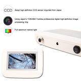 NEW 50X/200X HD Digital Microscope Hair Follicle Detector Scalp Diagnostic Machine 5 Inch Rechargeable LCD Skin Analysis Scanner