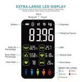 1pc BT Weight Scale, Household Small Electronic Scale, Human Body Scale, Household Body Fat Scale, High-precision Weighing Scale, Electric Scale