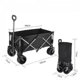 Camping Helper Multifunctional Cart, Large-capacity Storage Space, Making Your Gear Complete and Travel More Convenient