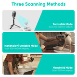 3DMakerpro Mole Premium Handheld Scanner for 3D Printer 0.05mm Accuracy & 0.1mm Resolution 10FPS Scanning Black Objects