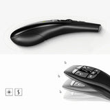 F9 2.4GHz Mini Wireless Air Flying Mouse Multimedia Somatosensory Ergonomic Palm-sized Remote Control for Wedding Speech Event