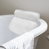 Breathable 3D Mesh Spa Bath Bathtub Head Rest Pillow Non-Slip for Neck and Back Support With Suction Cups