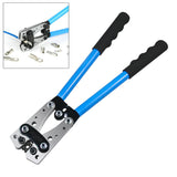 HX-50B Battery Cable Lug Crimping Tool Wire Crimper Hand Ratchet Terminal Crimp Pliers For 6-50mm2 1-10AWG With SC Terminals