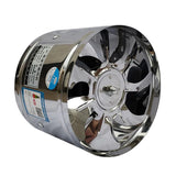 10/12inch Pipe Exhaust Duct Ceig Air Ventilation Blower Booster Window Toilet Kitchen Wall Extractor Industrial Fan