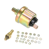 52MM Fahrenheit Water Temperature Voltmeter Chrome 3 in 1 Gauge Kit Car Motorcycle Meter Oil Pressure Sensor