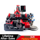 high quality 8 in 1 combo heat press T shirt pen cap printing hine P8100-8