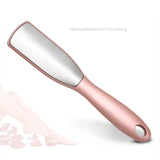 Tool Pedicure Grinding Board File Stainless Steel Double-sided Grinder Foot Removal Dead Skin Calluses Portable