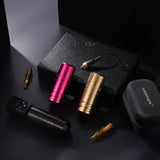Ambition  Stroke 4.0-4.5-5.0mm Rotary Tattoo Machine With Kuark RCA Wireless Battery 2400mAh Powerful Brushless Motor Pen