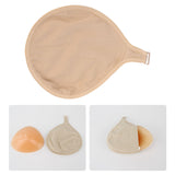 Pocket Fake Breast Protective Case Professional Portable Easy To Clean Practical Hook Cotton for Mastectomy