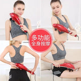 Dolphin Massager Stick Electric Percussion Hammer Back Waist Cervical Spine Handheld Whole Body Multifunctional Vibration Appara
