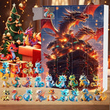 Gifts Including Adorable 2D Dragon Baby Dolls & Stunning Christmas PendantChristmas Countdown Calendar Featuring 24 Surprise