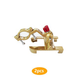 Universal Bike Holder Scooter Handlebar 360 Degree Rotating Mount Mobile Phone Aluminum Alloy Clamp Sier Grey
