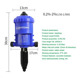 Proportional Water Power Dosing Fertilizer Dispenser Injector Proportioning Pump Rain Collector Liquid Doser Car P2502