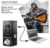 Looper Pro Station Music Looper Pedal Loop Accessory Guitar Processor 9 Waves Loop 40 Mins Recording for Acoustic Guitar Pedal