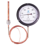 Pressure pointer type industrial high-precision temperature tester boiler water/oil/steam thermometer 0-300℃