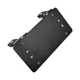 Sell Like Hot Solid Flip-up Winch Roller Fairlead License Plate Holder Bracket Mount Stainless Steel Black For 8 3/4" Mounting
