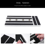 Rockhouse RPB-1BK Effects Pedal Board - Sturdy PE Plastic Pedalboard Case with Sticking Tape, Guitar Pedals Accessory