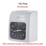 Electronic Employee Clock Attendance hine or Card Recorder Time Recording for Office Factory Warehouse