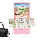 3D Folding Keychains Storypop Keychain In Bright Colors Sturdy Bag Charm For Birthday New Year Christmas Easter Bags Backpac