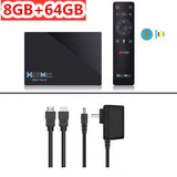 H96 MAX TV Android 11.0 8GB RAM 64GB ROM RK3566 Support 8K 24fps 2.4G/5G WiFi 1000M Media Player Set Top Box