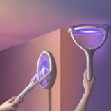 1 electric 90 degree rotating head swatter, rechargeable light fly swatter