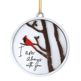 Bird Holiday Ornament Home Decor Wood Ornaments Red Birds For Fireplaces Christmas Trees Doors
