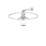 Small  One-carat Moissan Diamond Bracelet