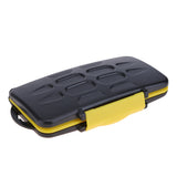 Multi-grid Water-Resistant Memory Card Case Anti-Shock Saving Deposit Card Box Large Capacity Portable for ID Credit Card Holder
