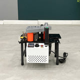 1200W Woodworking Double Side Gluing Portable Bander Curve Straight Edge Banding hine 220V